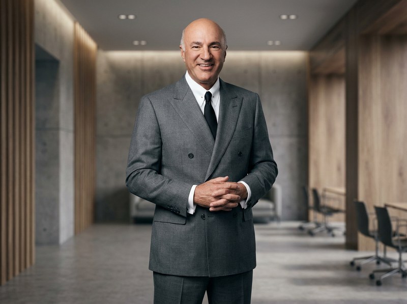 Double-Breasted Grey Suit